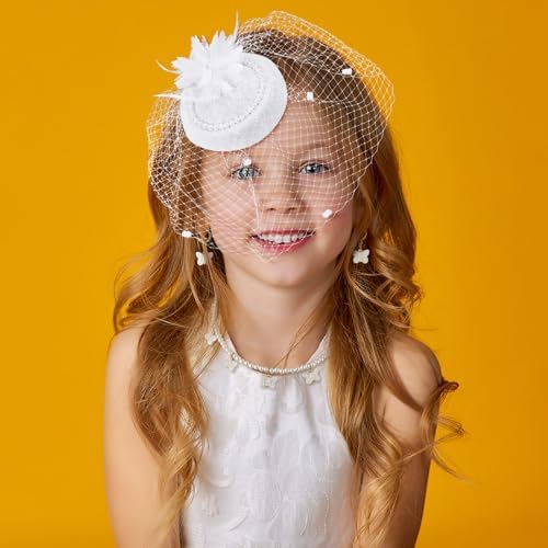 Jenaai 8 Pcs Girls Tea Party Costume Accessories Set