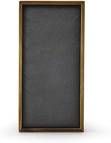 Oirlv Solid Wood Jewelry Display Tray Organizer