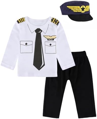COSLAND Baby Boys Halloween Costume 3Pcs