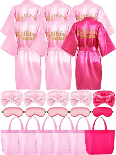 Sintuff 24 Pcs Kids Spa Party Supplies for Girls