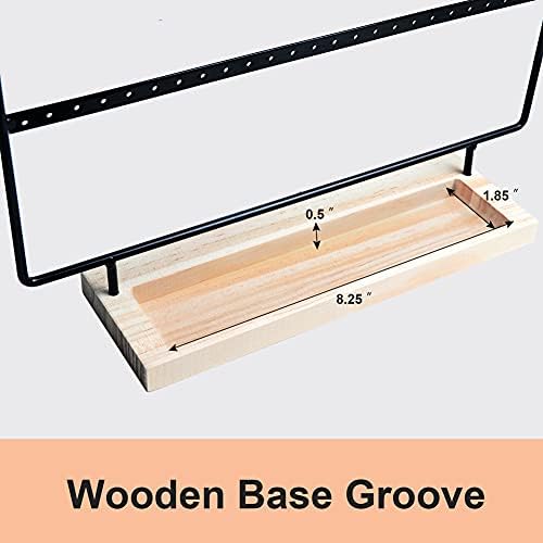 Sovia Earring Organizer 3-Tier 75 Holes Storage Stand
