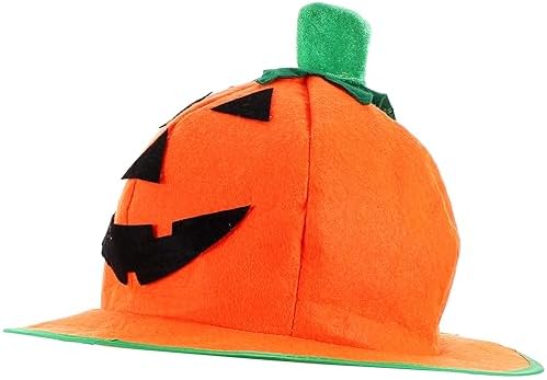 LUOZZY Pumpkin Hat for Halloween Cosplay