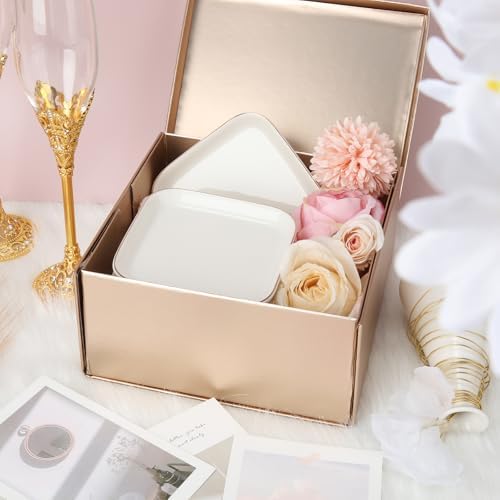 8 Pcs Ceramic Jewelry Tray 44 in Storage Organizer for Women
