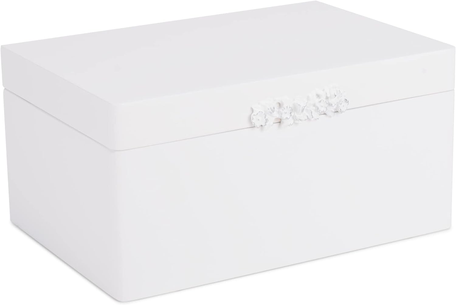 Cottage Garden Musical Jewelry Box with Ballerina 7 Inch