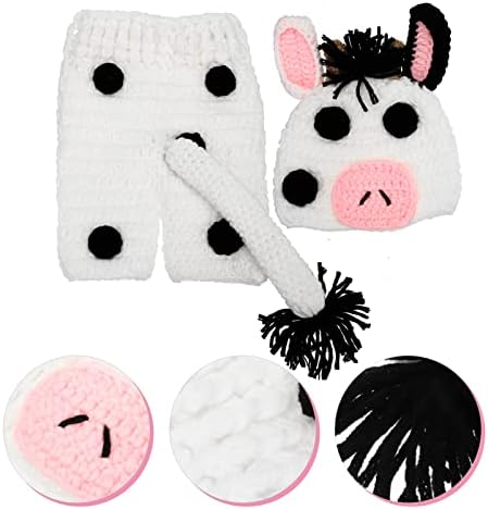 Boho Newborn Baby Photo Costume Set Crochet Suit for Boys Girls