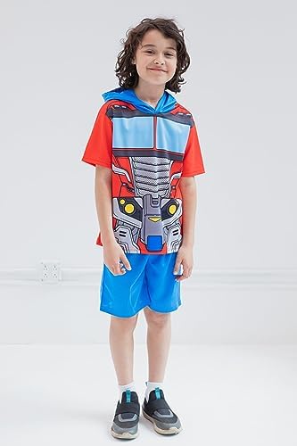 Transformers Bumblebee Mesh T-Shirt and Shorts for Kids