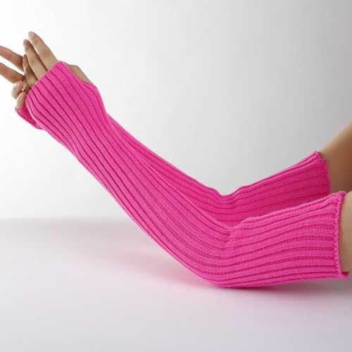 Comfortable Winter Arm Warmers for Women with Thumb Hole