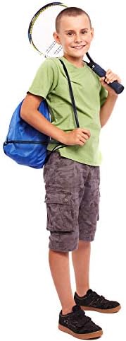 KUUQA 8Pcs Drawstring Backpacks - Gym Sport Travel Bags