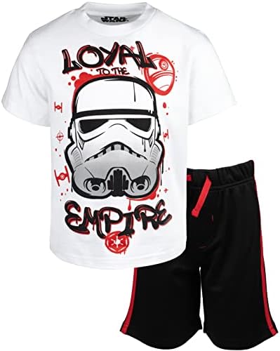 Star Wars Darth Vader Stormtrooper T-Shirt and Shorts Set for Kids