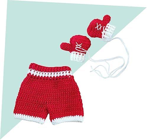 Newborn Photography Props Knitted Outfit Set for Baby
