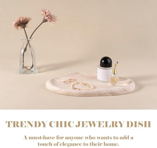 BCS Marble Jewelry Tray with Cloud Design