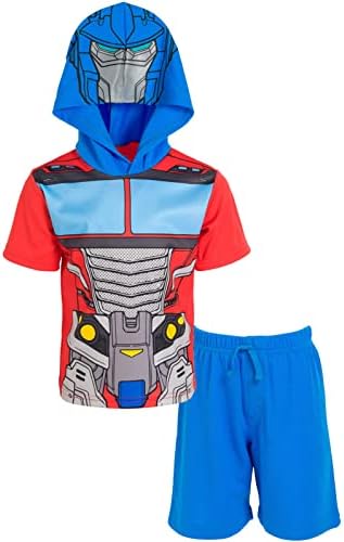 Transformers Bumblebee Mesh T-Shirt and Shorts for Kids