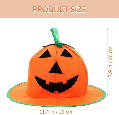 LUOZZY Pumpkin Hat for Halloween Cosplay