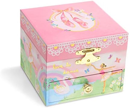 Jewelkeeper Kids Jewelry Box Musical Storage with Swan Lake Tune