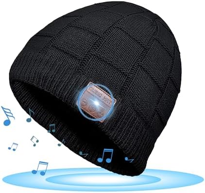 Greatfine Bluetooth Beanie Tech Gift for Men Women Teens