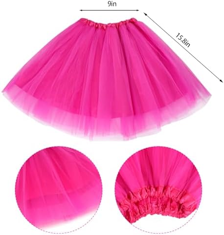 Sucrain Tutu Costume Accessories Set for Women