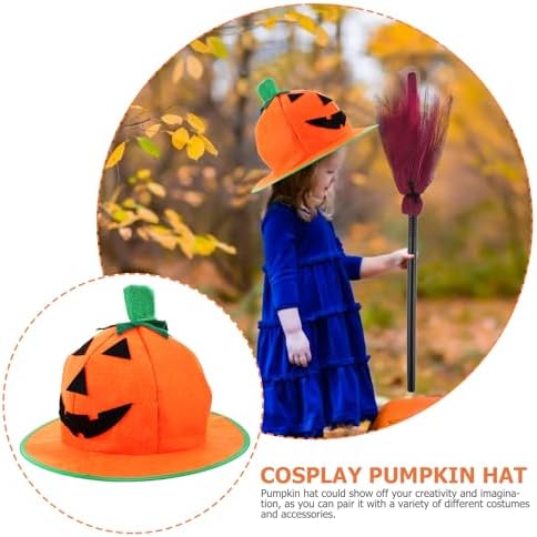 LUOZZY Pumpkin Hat for Halloween Cosplay