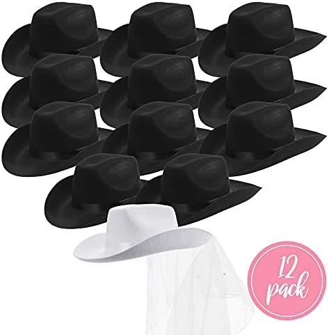 Pop Fizz Designs Bachelorette Cowgirl Hats Set