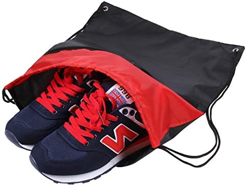 ICObuty 6 Pack Drawstring Gym Bags for Sports Yoga Travel