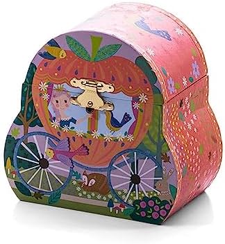 Floss Rock Fairy Tale Carriage Musical Jewelry Box
