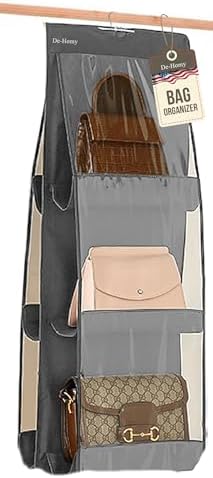 De-Homy 1-Pack Handbag Organizer with Metal Hooks