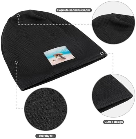Bttllke Unisex Winter Beanie Hat with Fleece Lining