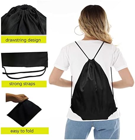 100 Pack Drawstring Gym Bags 20 Colors