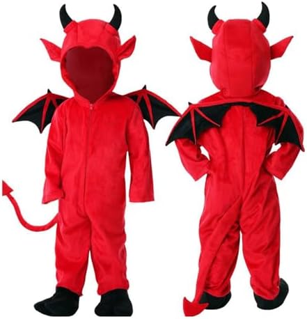 Devil Costume Set for Toddler Boys and Girls