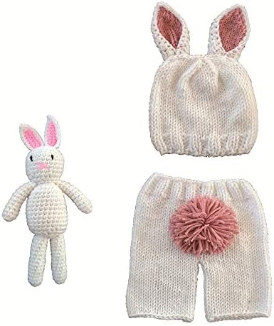 Matissa Newborn Baby Crochet Costume Prop Hats and Outfits