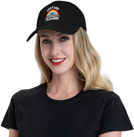 Take A Look Its In A Book Curved Brim Snapback Hat