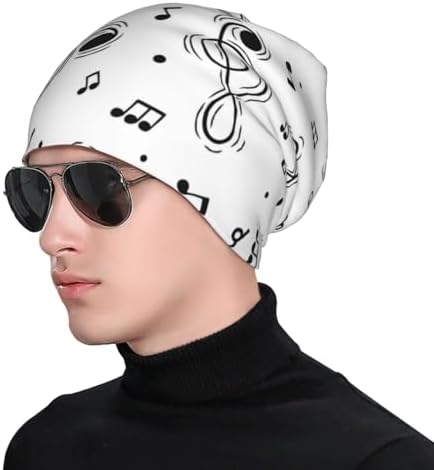 Rainbow Butterflies Chemo Hat Slouchy Knit Skull Cap for Women and Men