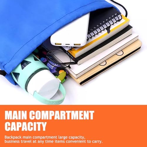 Drawstring Backpack 6 Pack 6 Colors