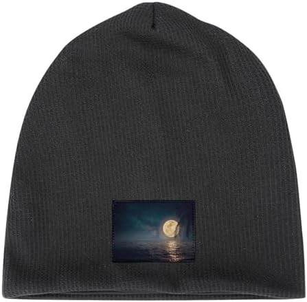 bttllke Unisex Fleece Lined Winter Beanie Hat 1