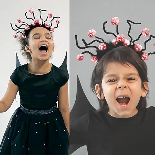 OBILAN Halloween Headband with Spider Legs and Eyeballs