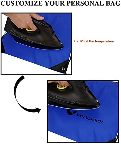 Vorspack Drawstring Backpacks 10 Pack Blue