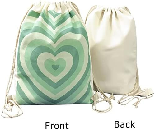MOSITU Heart Drawstring Backpack for Women