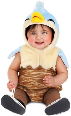 Baby Blue Bird Costume with Nest for 12-18 Months