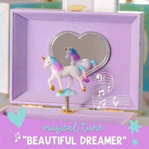 Musical Unicorn Jewelry Box for Girls