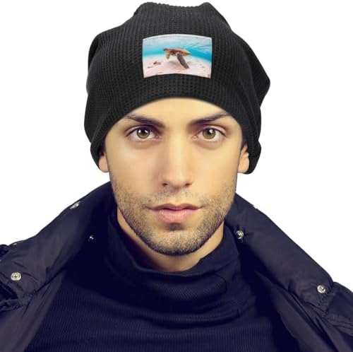 Bttllke Unisex Winter Beanie Hat with Fleece Lining