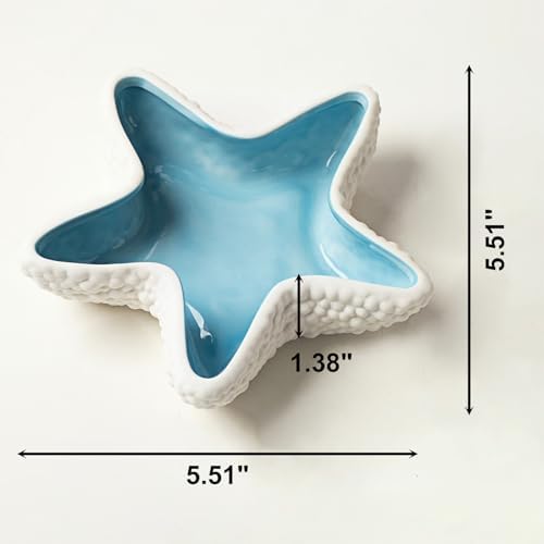 Starfish Jewelry Tray with Ocean Theme for Women