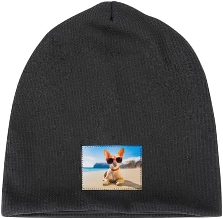 Bttllke Unisex Fleece Lined Winter Beanie for Men Women
