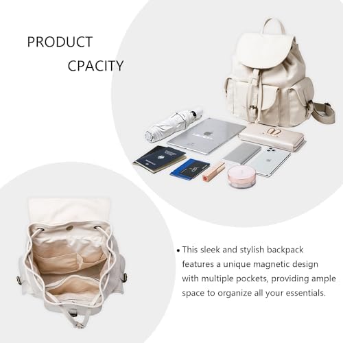 YONBEN Drawstring Backpack Large Capacity Schoolbag Canvas Fashion Bag