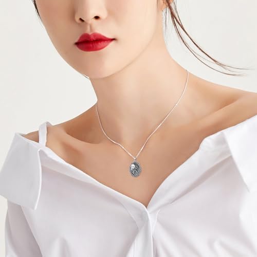 Mermaid Necklace for Women 925 Sterling Silver Pendant