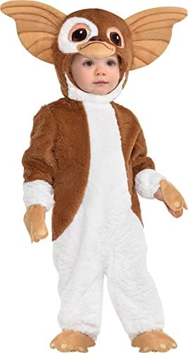 Party City Gizmo Halloween Costume for Babies 0-6 Months