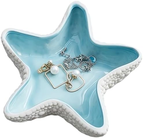 Starfish Jewelry Tray with Ocean Theme for Women