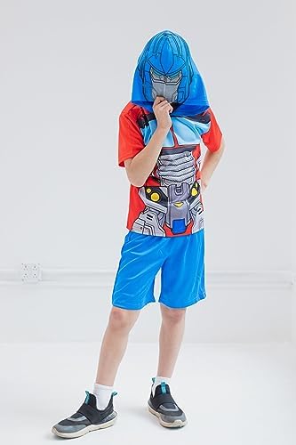 Transformers Bumblebee Mesh T-Shirt and Shorts for Kids