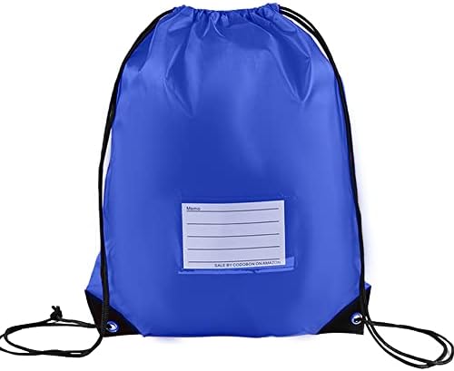 20 Pcs Royal Blue Drawstring Bags for Travel Gym Sports