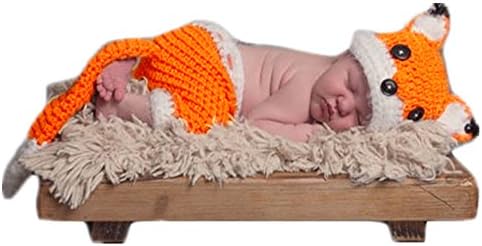 Vemonllas Newborn Baby Fox Costume Set for Boys Girls