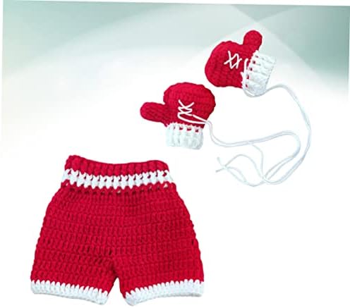 Newborn Photography Props Knitted Outfit Set for Baby