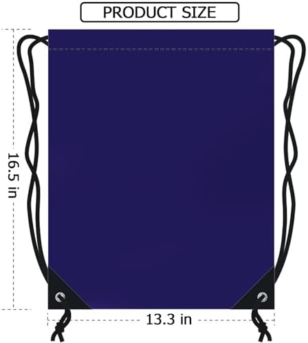 INVODA Drawstring Backpack 24PCS Navy Blue